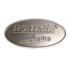 RS Trade® Exclusive Trento Polyrattan Gartenstuhl handgeflochten mit verstärktem Alu-Rahmen, bis zu 200 kg belastbar, Ratta