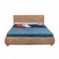 SAM® Rattanbett NGAN 9135, in dust, Bett in natürlichem Look in ausgefallenem Design, angenehmer Liegekomfort, widerstandsfäh