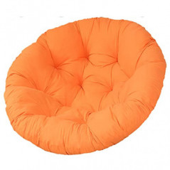 Goodming Ersatzpolster Papasan Drehsessel 360 Grad Drehme Sessel Eiförmige für Terrasse, Rasen, Gartenschaukel, Gartenmöbel,H