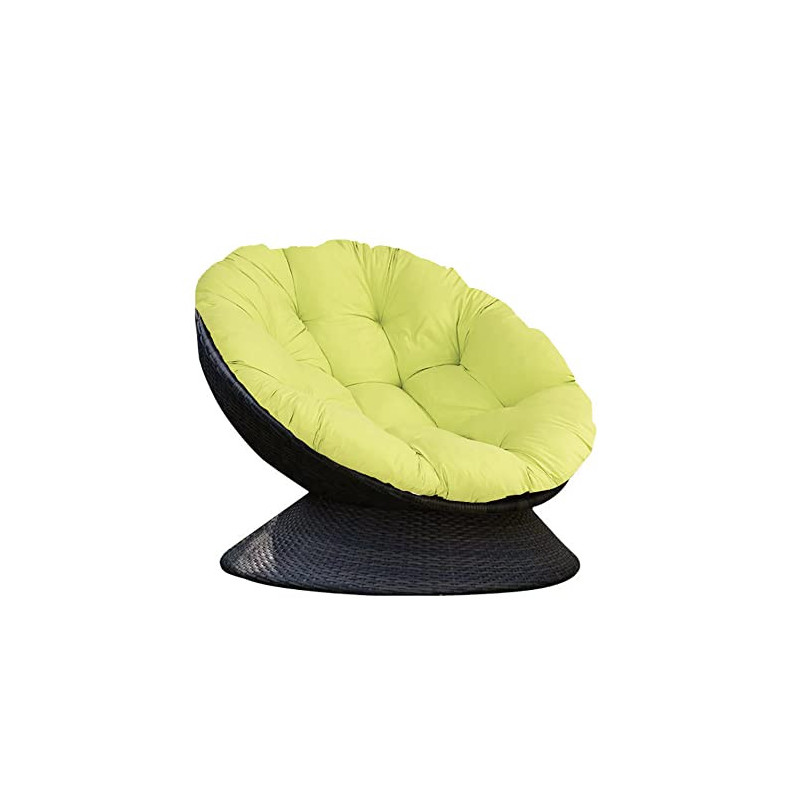 Goodming Ersatzpolster Papasan Gartenstuhlauflagen Kissen für die ​Schaukel  only Cushion  für Terrasse Rasen Hängesessel Gar