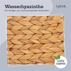 Lycce Katzenkorb Opal Wasserhyazithe Ø 42cm