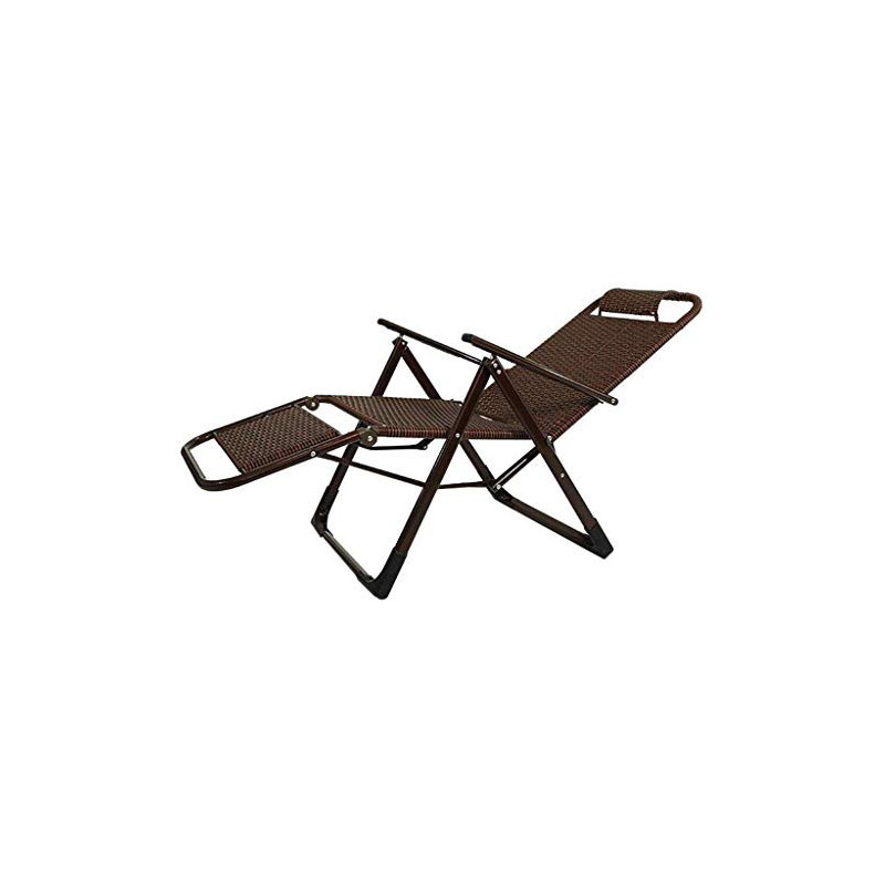 CAPXXIN Zero Gravity Chair Rattan Liege Gartenstuhl Outdoor Gartenmöbel |Klappbare Sonnenliege, verstellbare Sonnenliegen, Li
