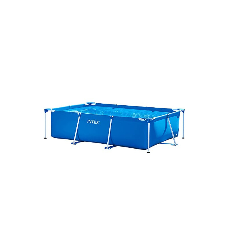 Intex Rectangular Frame Pool -Aufstellpool - 300 x 200 x 75 cm, Blau