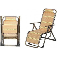 Deezu Liegestuhl Klappbar Gartenstuhl Folding Liegestuhl Lounge Chair Schwerelosigkeit Hang Lehrstuhl für Außen Strand Rasen 