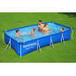 Bestway Steel Pro Frame Pool ohne Pumpe 400 x 211 x 81 cm , blau, eckig