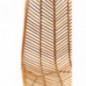 Kare Design Stuhl Ko Lanta Natur, leicht, Rattan Design, Esszimmerstuhl, hellbraun, 86x45x55cm