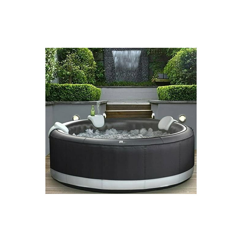 Luxus Premium SPA aufblasbarer Whirlpool aufblasbar + LCD Fernbedienung Modell 2024 Ø204cm Outdoor+Indoor Pool Heizung für 6 